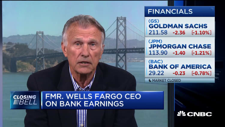 Former Wells Fargo CEO: We'll see positive, not rubust bank earnings