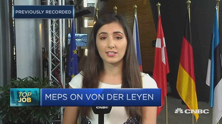 EU Parliament to vote on von der Leyen's Commission leadership bid