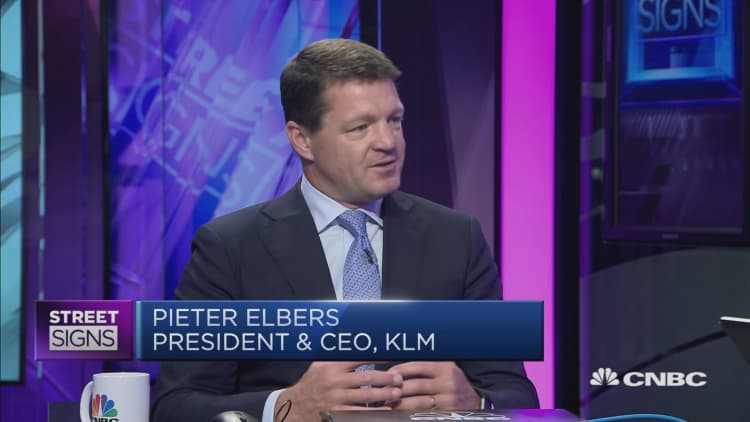 KLM chief: We have to take sustainability to the next level