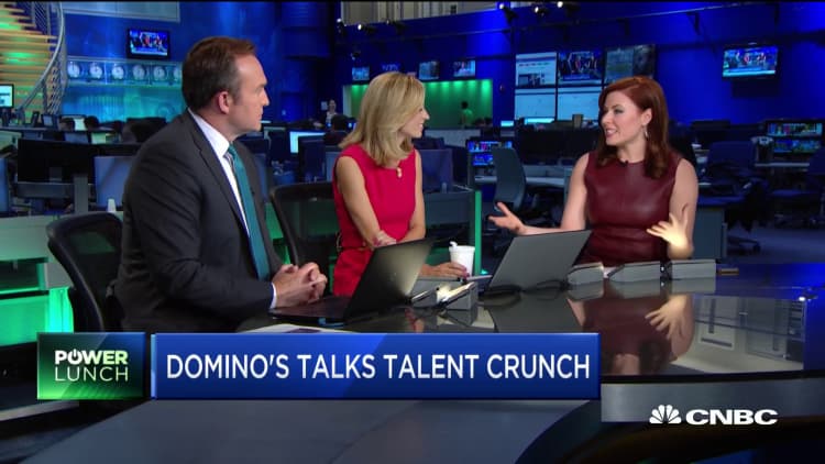 Domino's talks talent crunch