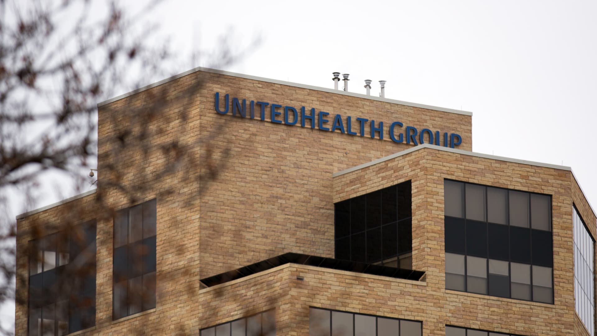 UnitedHealth Group Inc. headquarters stands in Minnetonka, Minnesota, U.S.