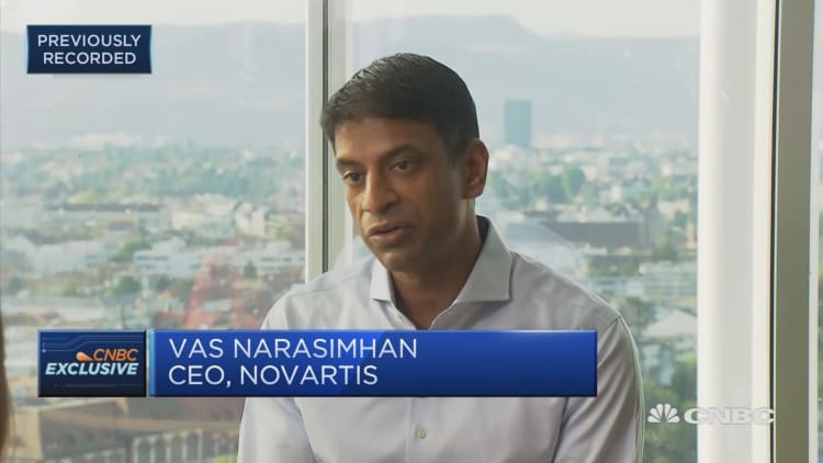 Novartis CEO: Seeing strong sales momentum across the business