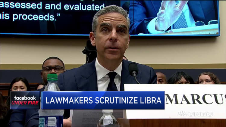 Facebook faces grilling in House committee hearing on Libra