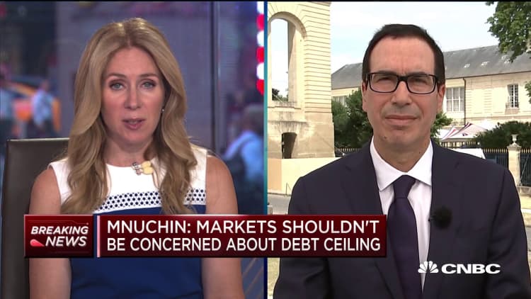 Mnuchin: Markets shouldn't be concerned about the debt ceiling
