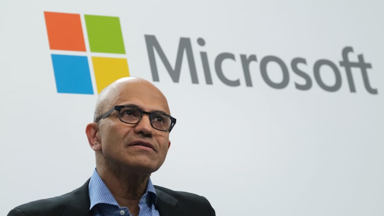 Jim Cramer: I'm in awe at what Microsoft CEO Satya Nadella has done