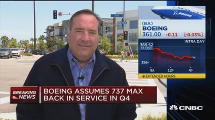 Boeing takes after-tax charge of $4.9 billion over 737 max problems