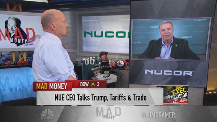 Nucor CEO: We're 'very pleased' with the impact of tariffs on steel