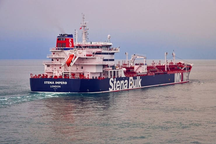 AP: Stena Impero oil tanker hijacked by Iran.