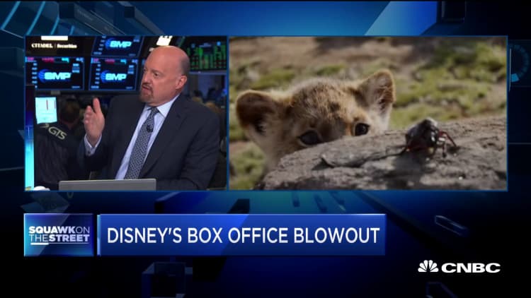 Cramer: Disney's stock can continue to go up