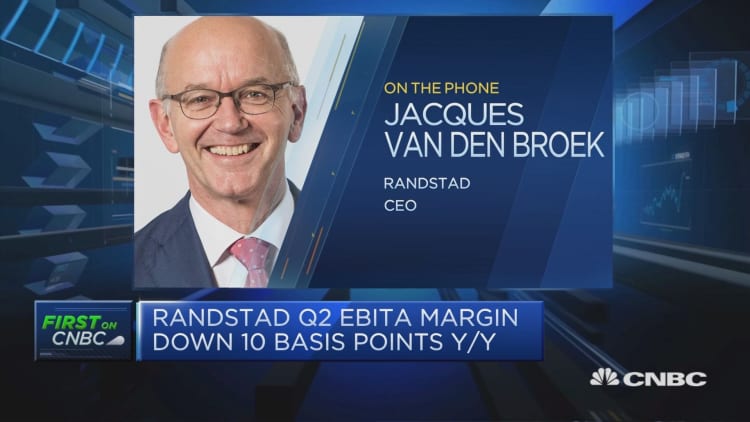 US a very stable performer for us, Randstad CEO says
