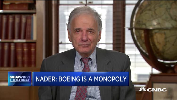 Ralph Nader: Boeing has been mismanaged for years