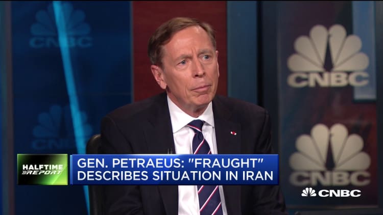 Here's why General David Petraeus says the Iran situation is 'fraught'