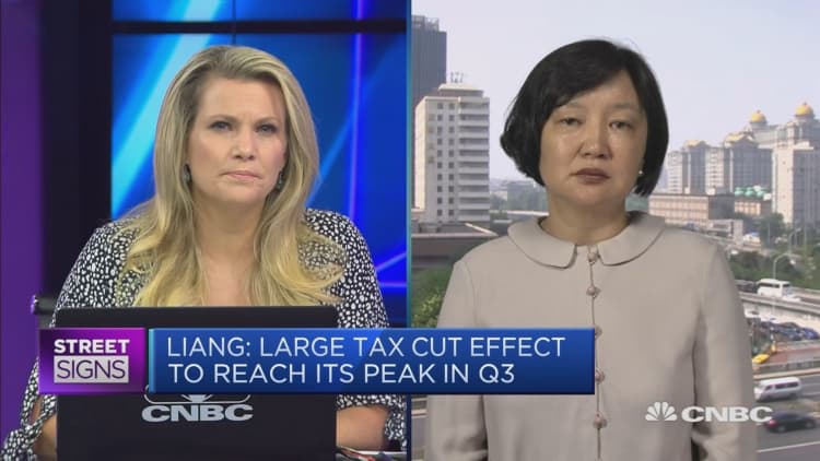 Tax cuts in China can combat the impact of the trade war: CICC