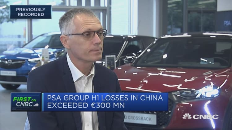 Groupe PSA's revenue is stable despite global market downturn, chairman says
