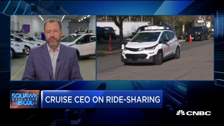 GM Cruise CEO Dan Ammann on its autonomous rideshare project