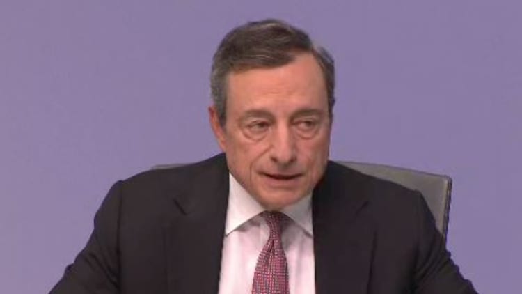'Significant degree' of monetary stimulus necessary, ECB's Draghi says
