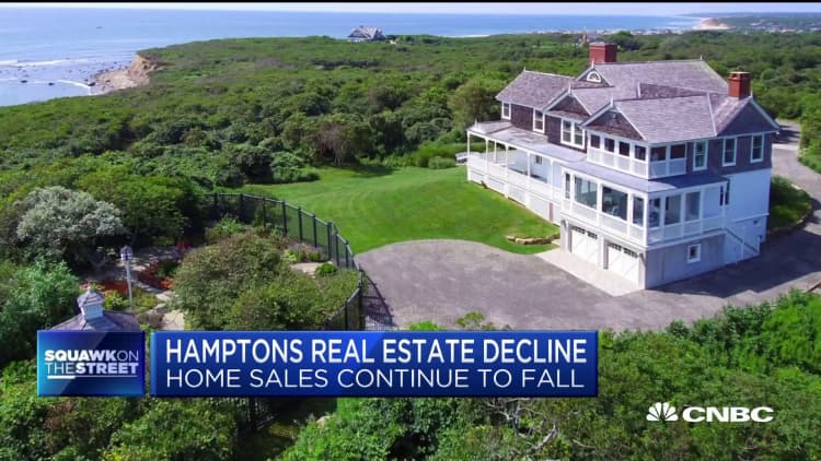 Real estate in the Hamptons just had its worst spring in eight years