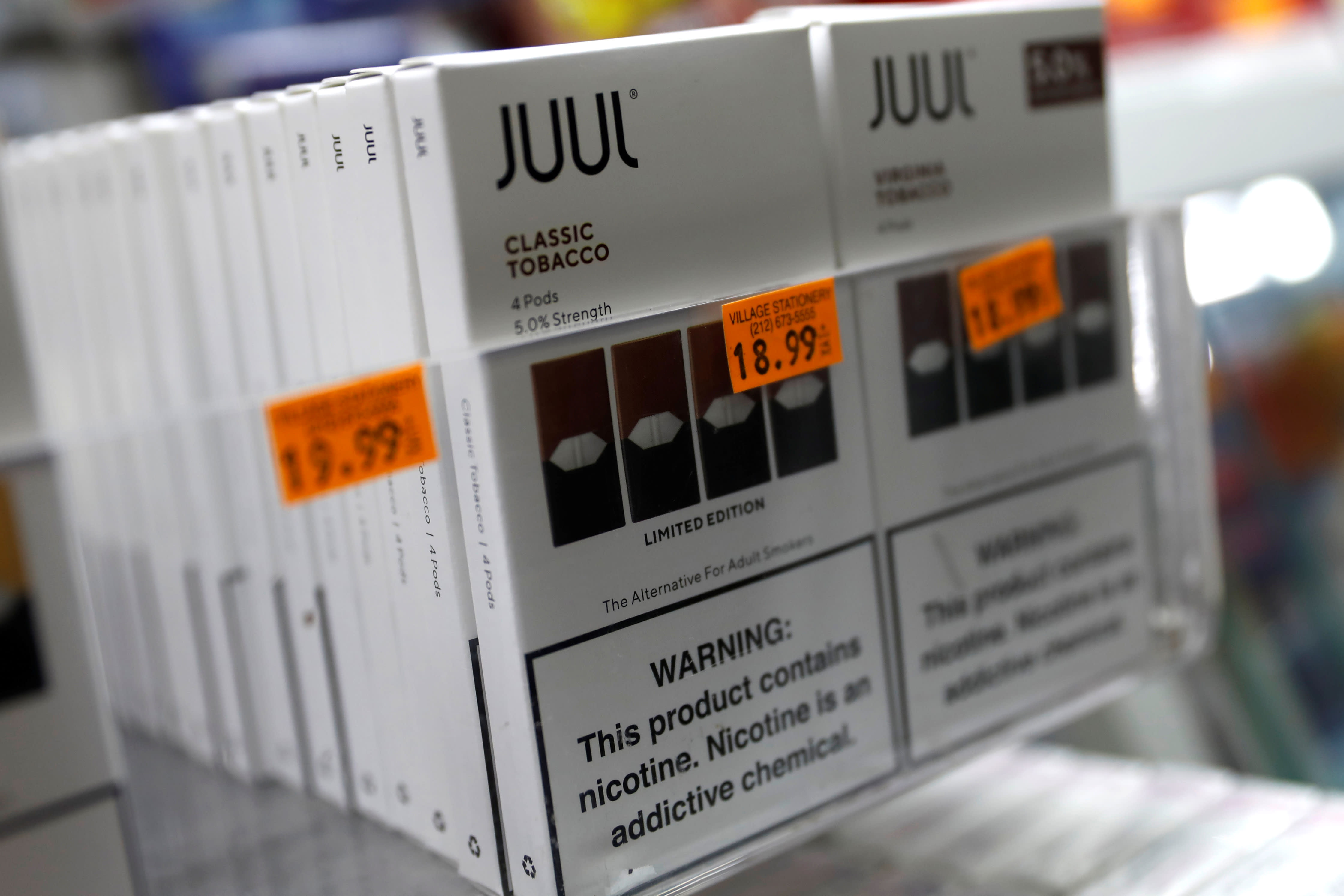 Juul suspends broadcast, print and digital product ads in the US