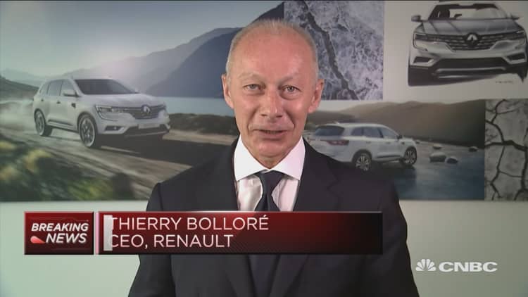 China is such an opportunity for us, Renault CEO says