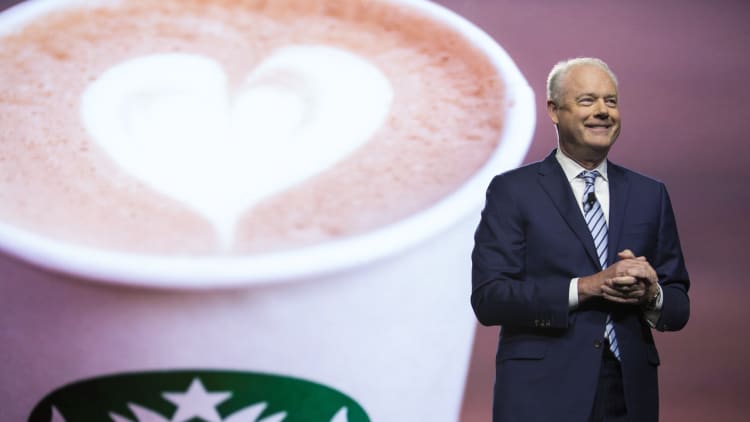 Watch CNBC's full interview with Starbucks CEO Kevin Johnson on Q2 earnings