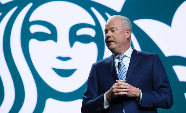 Starbucks shareholders vote against executive pay plan