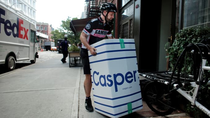 GP: Casper mattress delivery 150828
