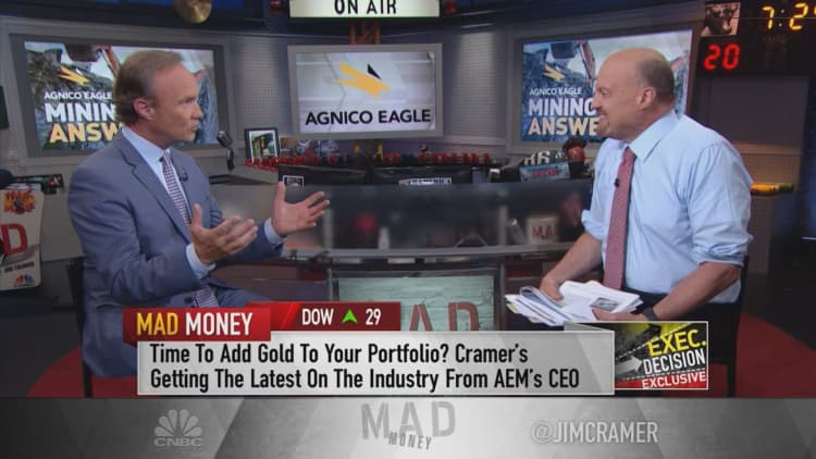 Canadian gold mine CEO: 'Gold blossoms' in a low-interest rate economy