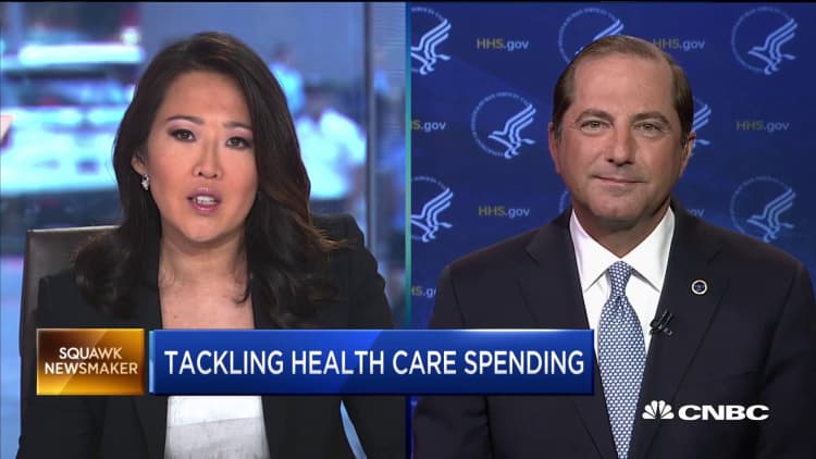 HHS Secretary Alex Azar on his plan to tackle high out-of-pocket drug costs