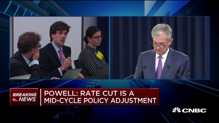 Fed's Powell defends 25 basis point cut during news conference