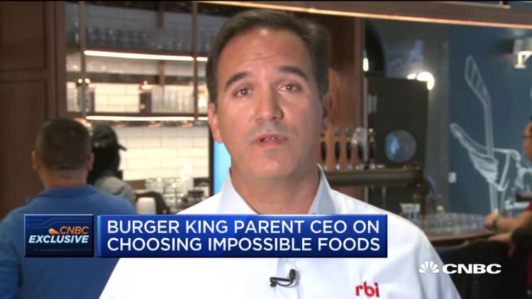Restaurant Brands CEO on why Burger King chose to go with Impossible Foods