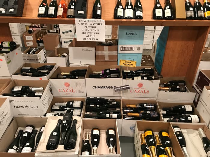 20/20: Wine store sale section