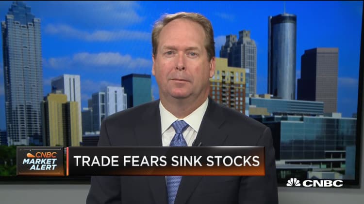 The markets are overreacting to trade fears, CIO says