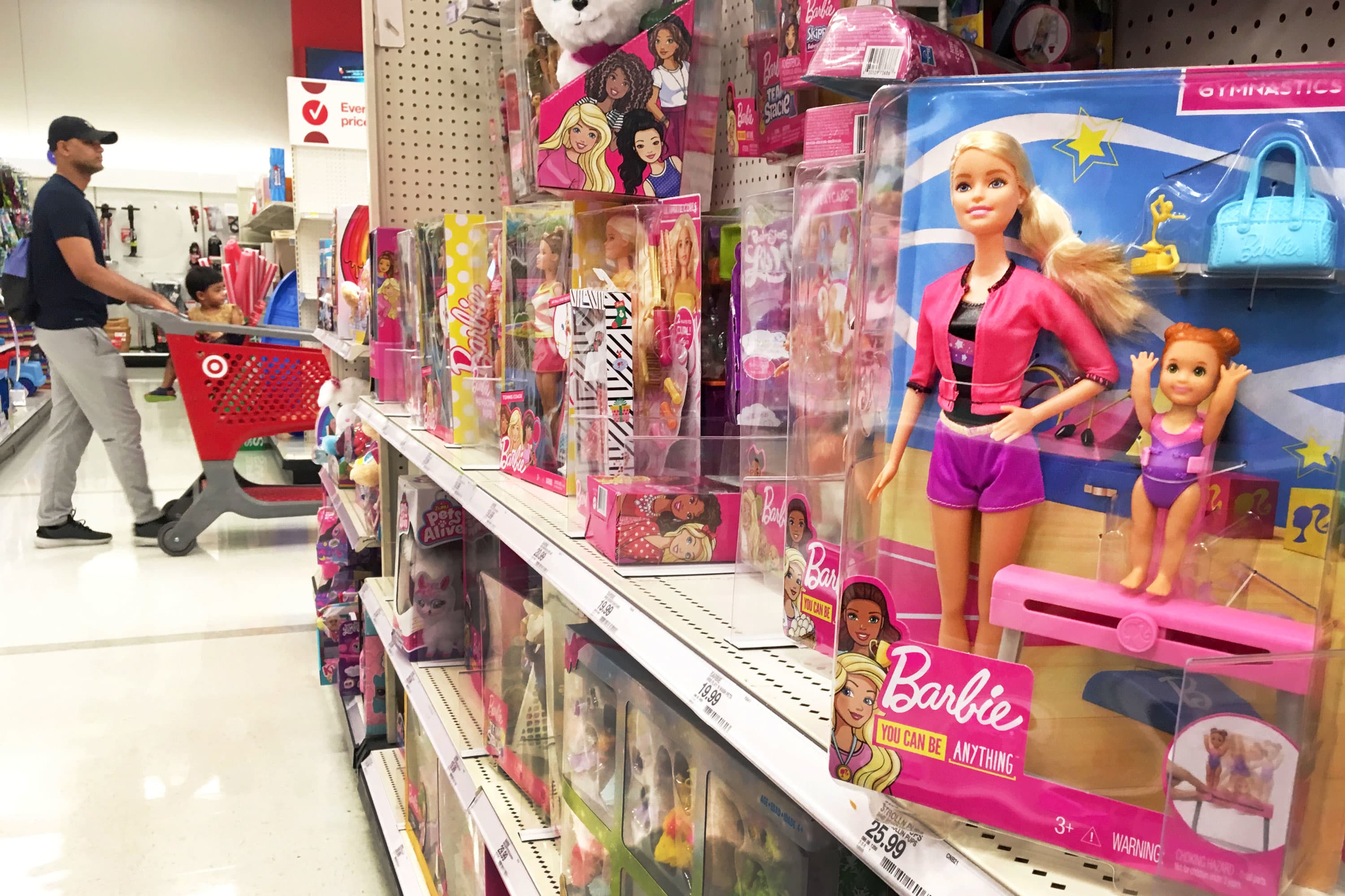 single barbie doll price