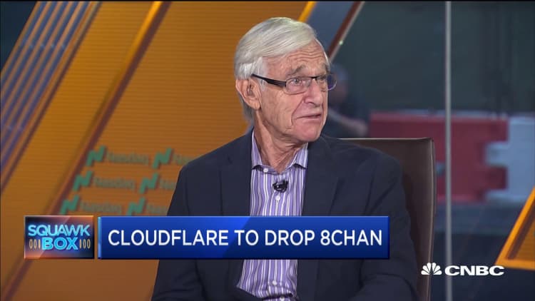 Here are the implications for Cloudfare withdrawing support from 8Chan