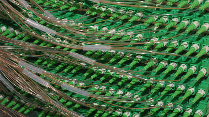 GP: Fibers and fiber Optic Connectors in a panel