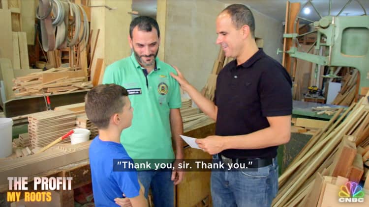 Marcus Lemonis visits a family furniture business in Tripoli