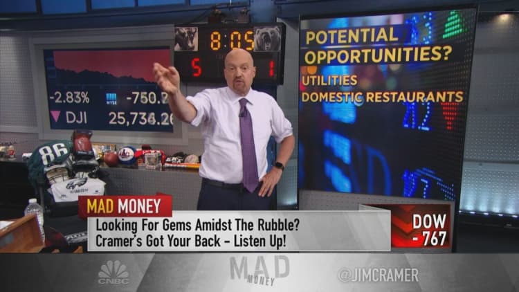 7 sectors of opportunity amid steep market-wide sell-off: Jim Cramer
