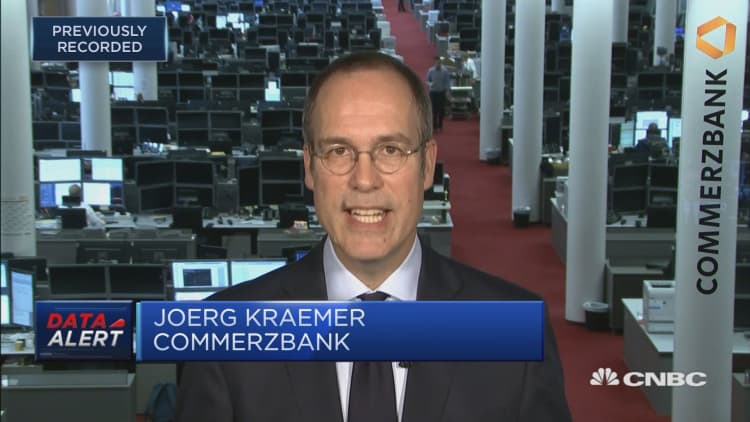 Germany has a 'split economy,' Commerzbank's Kraemer says