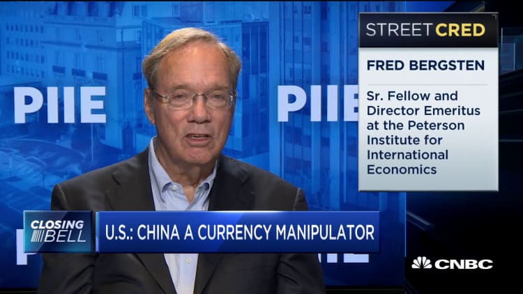 Here's what it means for China to be labeled as a 'currency manipulator'