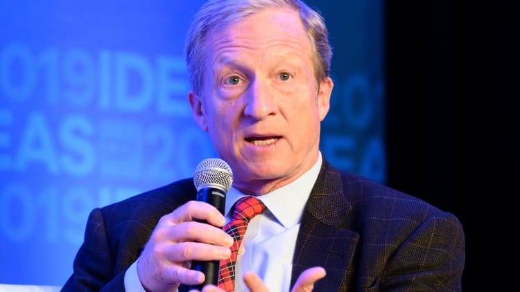 Billionaire Tom Steyer calls on billionaire Michael Bloomberg to support a wealth tax