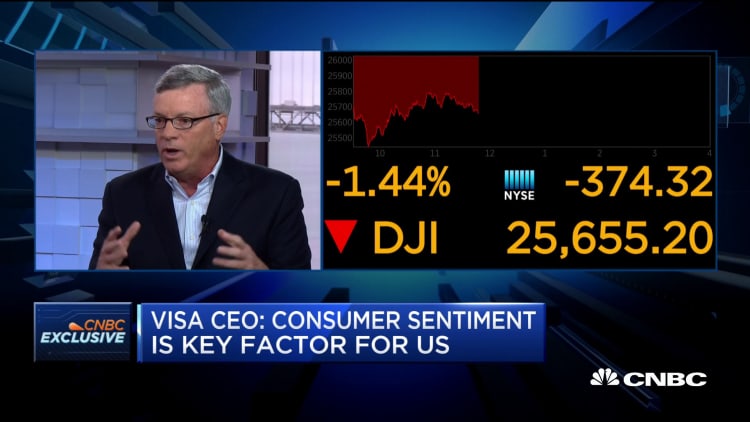 Visa CEO: We will allow gun purchases, but gun laws need to change