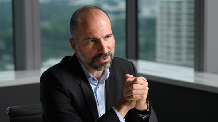 Uber CEO Dara Khosrowshahi on the rise in food delivery during the pandemic