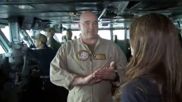 Take a look inside the USS Abraham Lincoln, part 2