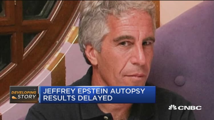 NYC medical examiner: Epstein autopsy results will be delayed 'pending further information'