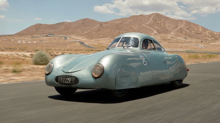 Sale of rare Nazi-era Porsche fails after auction snafu