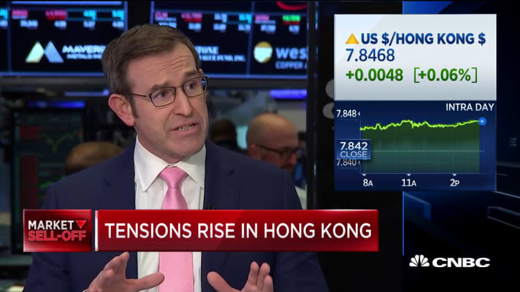 China not looking to break Hong Kong dollar, has plan ready to handle protestors: Miller
