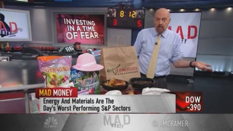 Dollar Tree and Darden are worth owning 'once the coast is clear,' Jim Cramer says