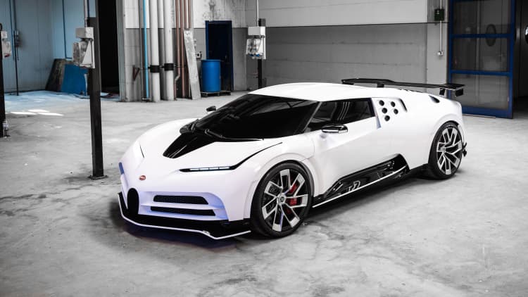 Bugatti unveils the Centodieci, its most powerful supercar