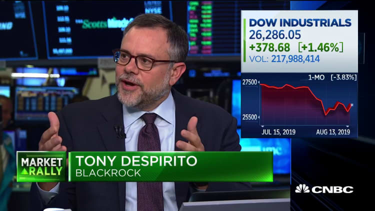 Stay invested, but be prudent in how you approach equities, says Blackrock's Tony Despirito