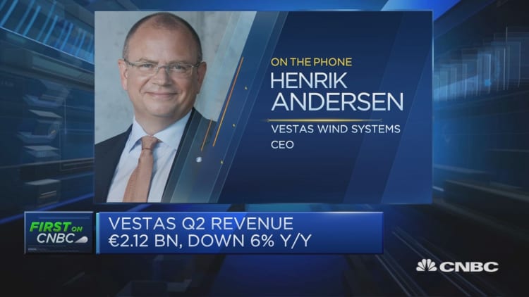 Tariffs are still challenging our supply chain, Vestas Wind Systems CEO says